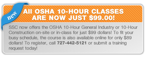 $99 OSHA 10-Hour