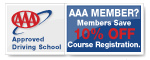 AAA Members Save 10%